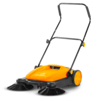 cheap price factory ndustrial hand propelled mini sweepers sweeping cleaning machine